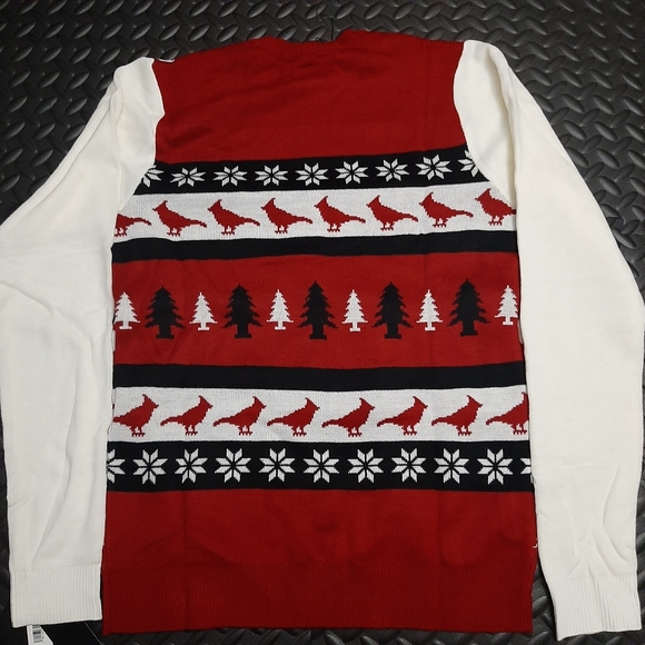 Arizona Cardinals LED lit Christmas sweater NFL TEAM APPAREL size S and L - Picture 4 of 7